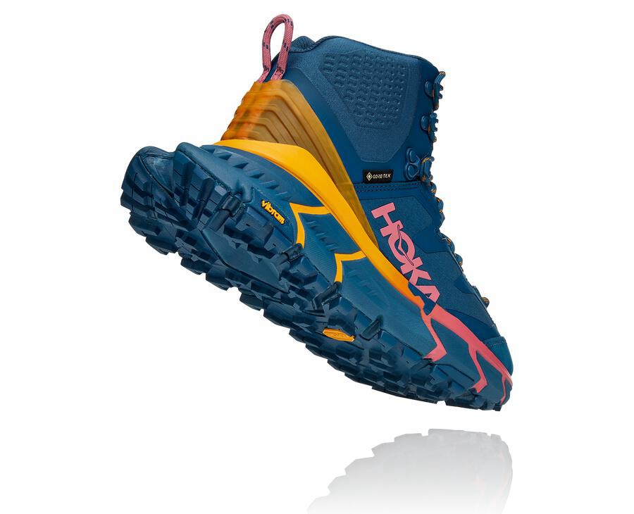 Sapatilhas Hoka One One Feminino Azuis - Tennine Hike Gore-Tex - 178-IRNKGL